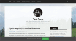 Desktop Screenshot of pabloanaya.com